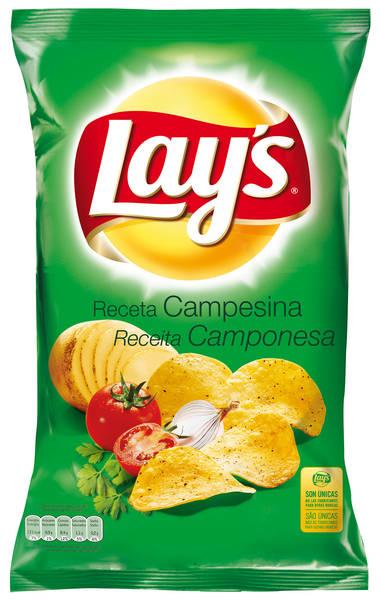 Patatas chips lay's campesina