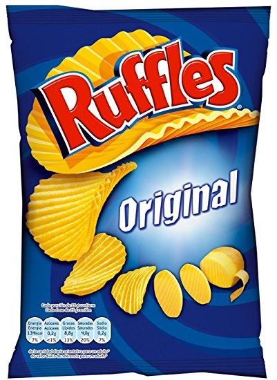 Patatas chips ruffles sal