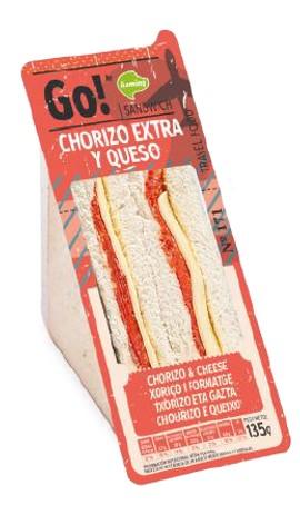 Ñaming go! sandwich chorizo