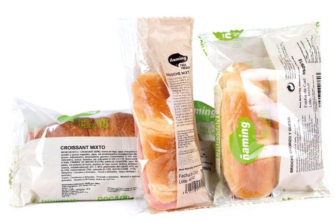 Croissant de chorizo y queso