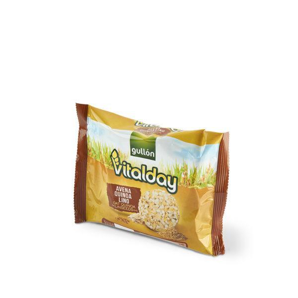 Tortitas avena, quinoa y lino