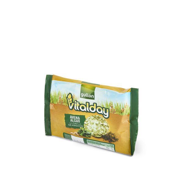 Tortitas avena, arroz y algas