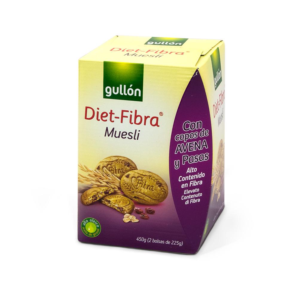 Galleta diet fibra muesli